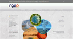 Desktop Screenshot of ingeo.es