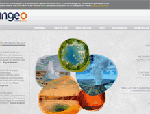 Tablet Screenshot of ingeo.es